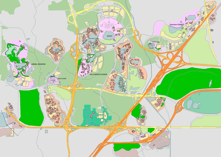 Exibição Normal do Modo de Mapa