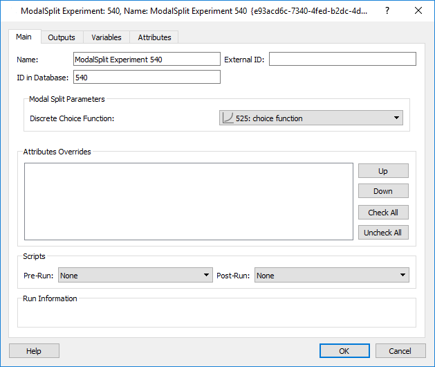 Experimento da Divisão Modal