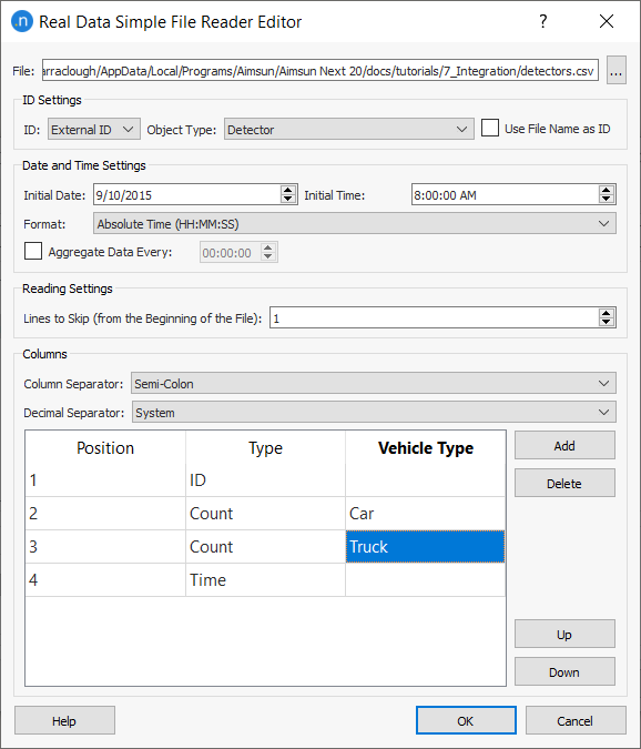 Configurando um Recuperador de Arquivo Simples